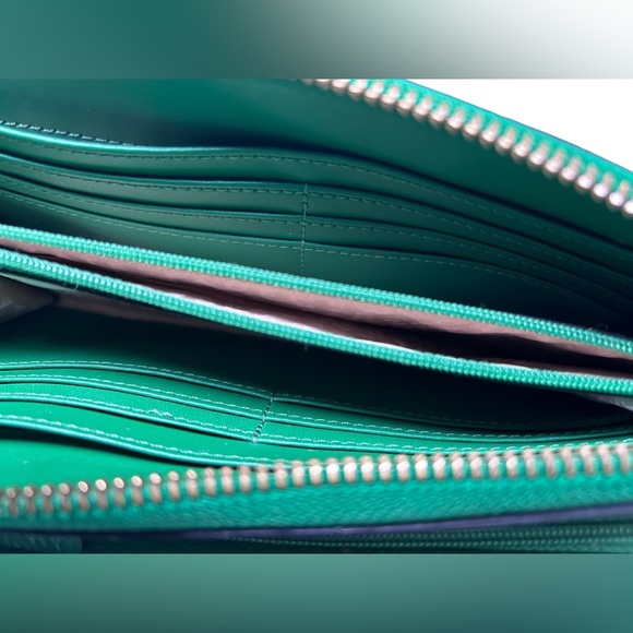 Kate Spade Zip Around Clutch Wallet Leather - Picture 6 of 7